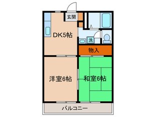 ハイランドコ－トの物件間取画像